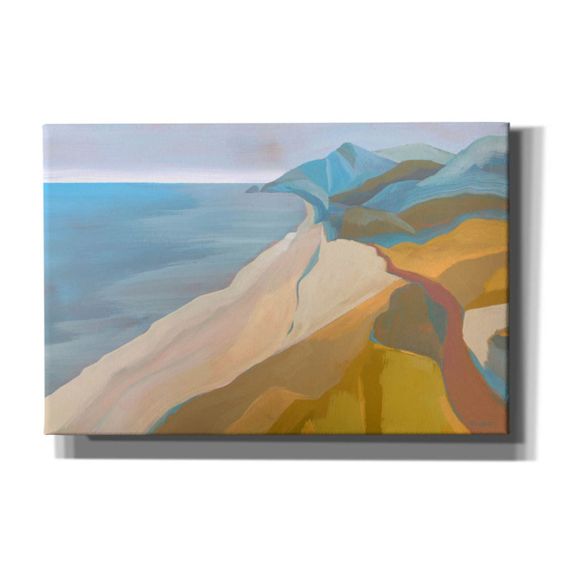 «Red Barrel Studio®« Point Mugu »par Pete Oswald, art mural sur toile, H 12 po x l 18 po x P 0,75 po