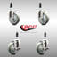Ensemble de roulettes extensibles en acier inoxydable 316SS-92145171