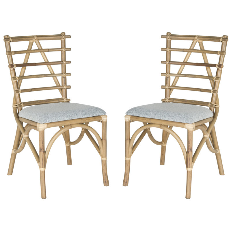 18.5'' H Cotton Upholstered Side Chair