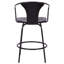 Swivel Counter Stool with Metal Frame-785864565