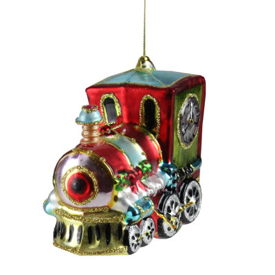 Décoration de Noël festive en forme de bus 4 "