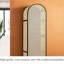 Armoire de rangement moderne minimaliste en rotin blanc