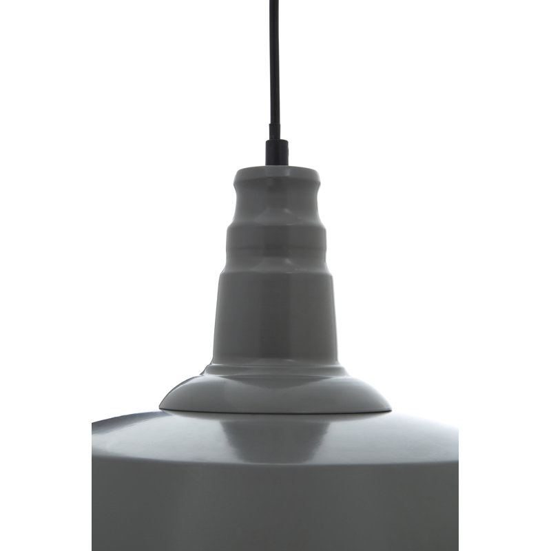Reeder 1 - Light Dome Pendant, Grey
