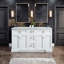 Ensemble de meuble-lavabo double 48 po Minnich