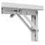 Table pliante blanche murale