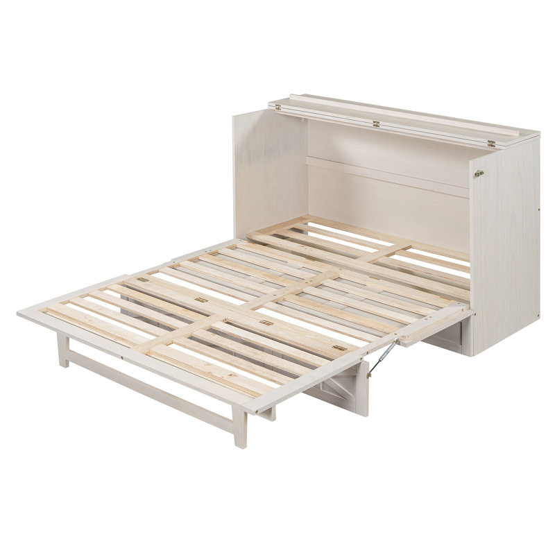Queen Size Murphy Bed With Large Drawers