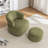 Armelda 33'' Wide Upholstered Polyester Swivel Chair With Ottoman-1153994891