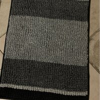 Gradient Cationic Chenille Water Absorbent Bath Rug Latitude Run Color: Gray, Size: 16 W x 24 L