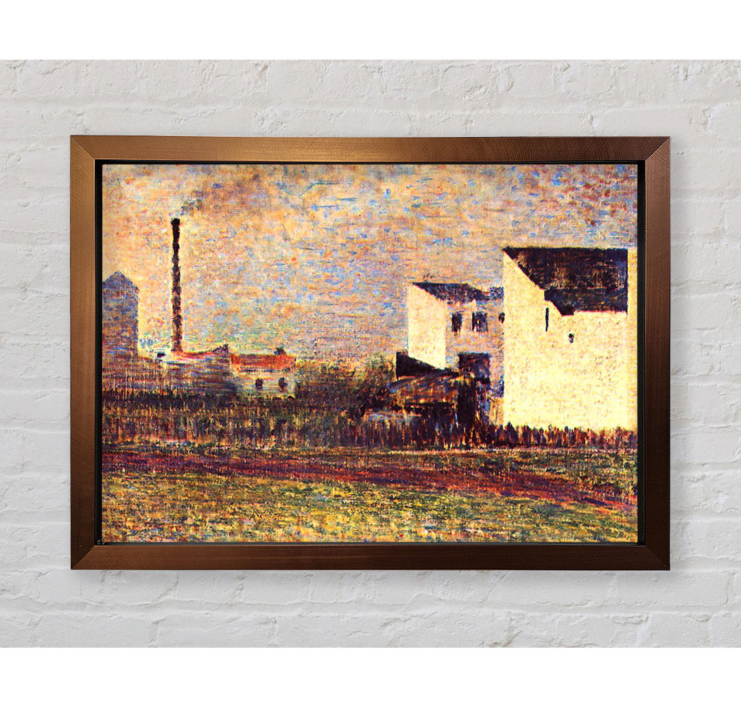 Banlieue von Georges Seurat - Einzelner Bilderrahmen Kunstdrucke