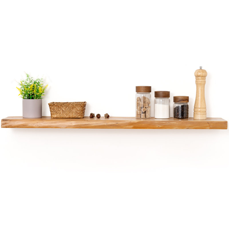 Tablette murale flottante Carsin, Naturel, H 1,38 po x l 36 po x P 8 po