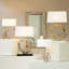 Lampe de table Fete - nickel