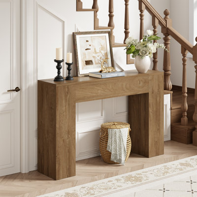 Farmhouse Small Sofa Console Table For Entryway Living Room Hallway Foyer Entrance by Millwood Pines