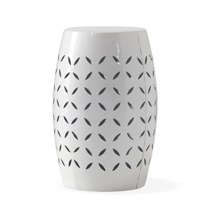 LILAC 12" Accent Side Table, Cylindrical Design End Table For Living Room, Family Room, Or Entryway, Industrial Style,Coffee Side Tables For Indoor Outdoor