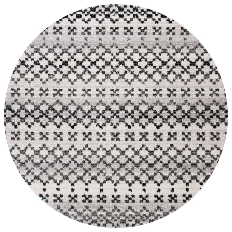 Finney Performance Geometric Rug, Round 7'
