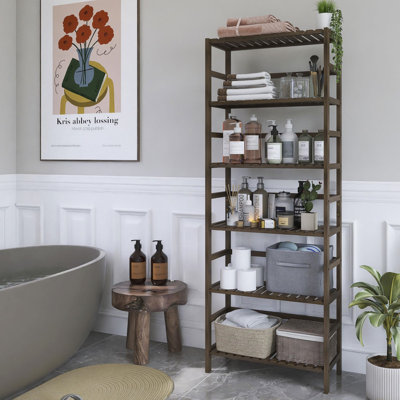 Borreri 161cm H x 60cm W Etagere Bookcase