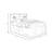 Piechota Bookcase Storage Bed-26127670-26127672