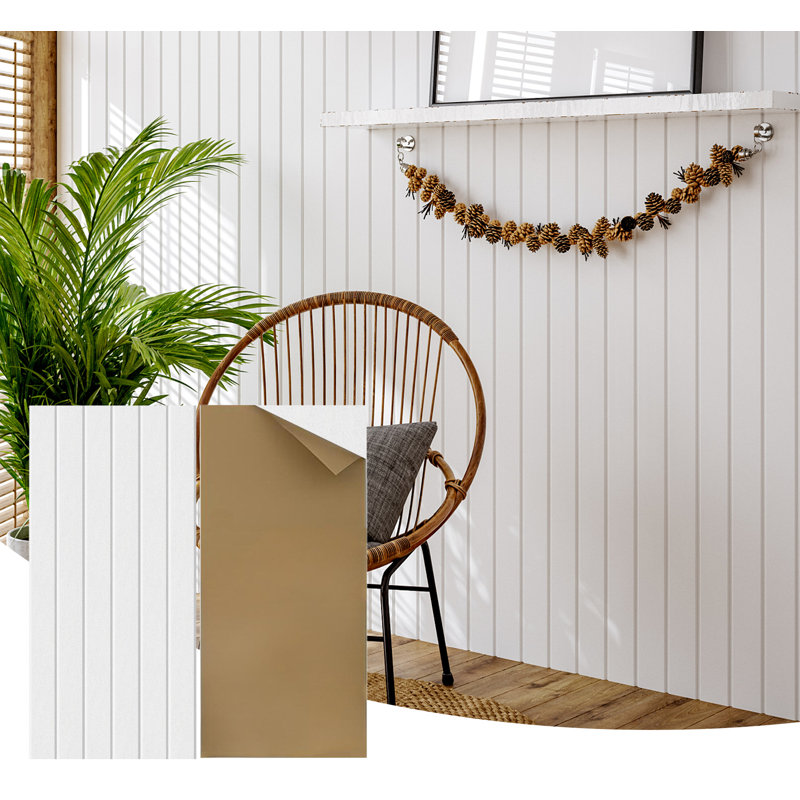 Acoustic Panels 12-Pack Soundproof Wall Panels 24"X12"X0.4" Decorative Sound Panels High Density Sound Dampening Panels 3D Slat Wall Panels for Walls and Ceilings