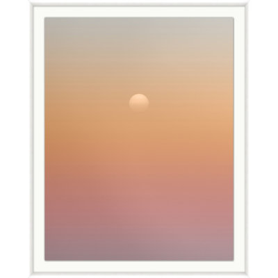 Hazy Sun 1 Print by Mat Sanders