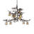 Durrin 12 - Light Dimmable Geometric Chandelier
