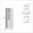 White 2-Door Kitchen Cabinet-183180948