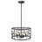 Mathena 4 - Light Dimmable Drum Chandelier-992552662