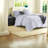 Comfortable White Nylon Bedding Sets, Oversized Design For Home Relaxation