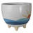 Ceramic Seascape Footed Cachepot