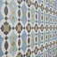 Cantico Nador Multicolor Mixed Finish Lava Stone And Cement Mosaic Tile