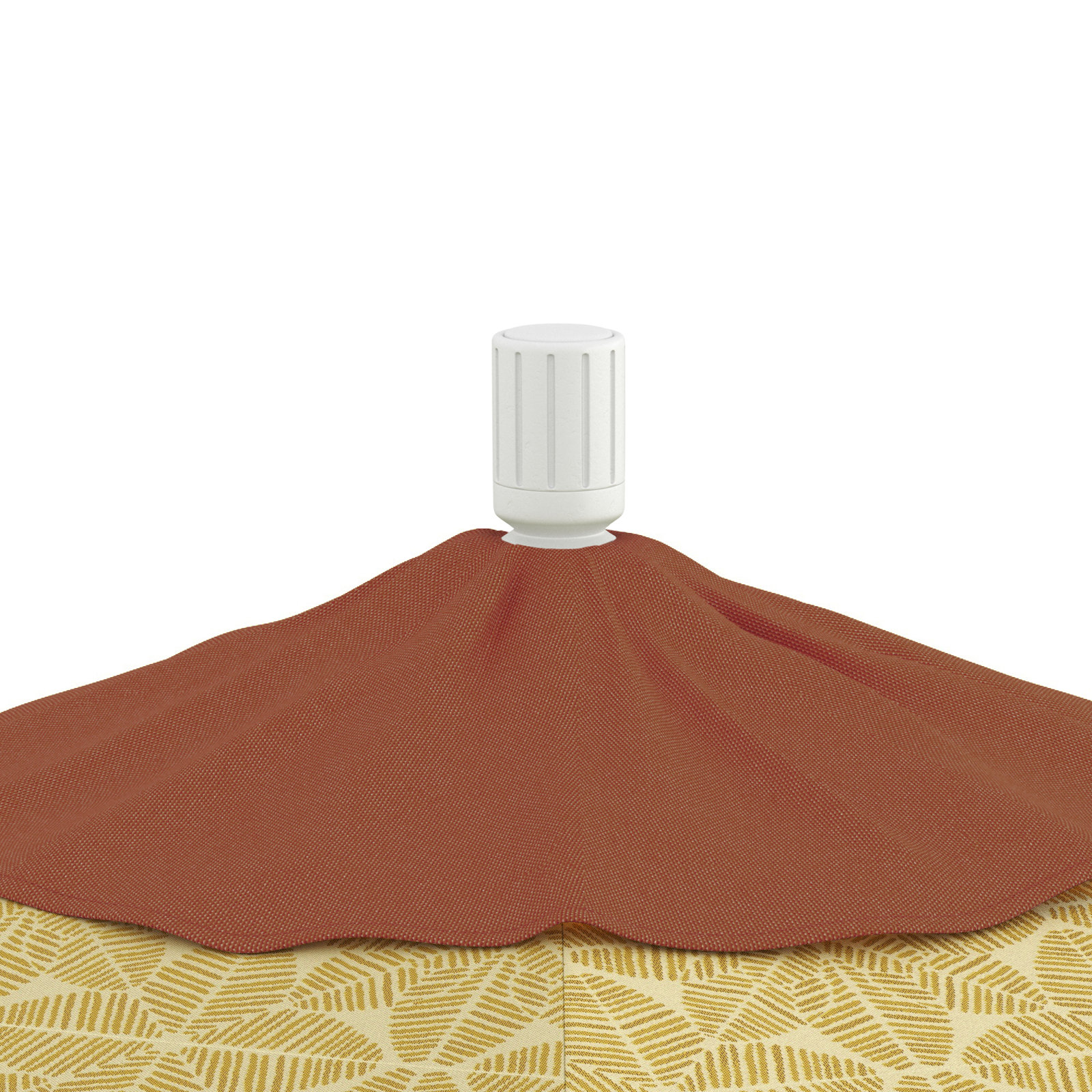 Santana 108'' Outdoor Umbrella, Palmetto Sawgrass - Pacifica Premium