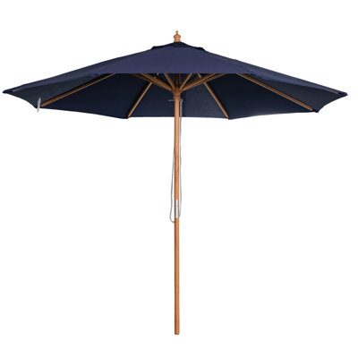 Parasol pour îlot de patio octogonal 9 pi Island Cenote Island