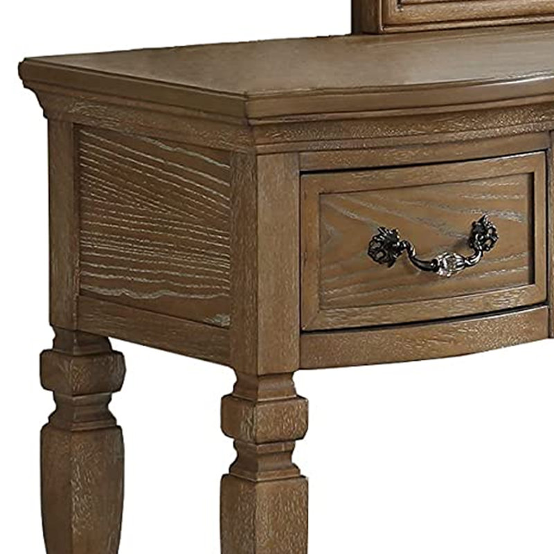 Bloomberg Vanity, Antique Oak