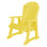 Outdoor Adirondack Chair With Table