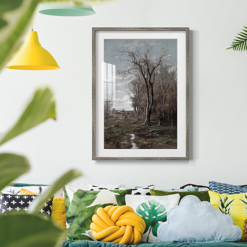 Vintage Landscape CXXVIII -Framed Print