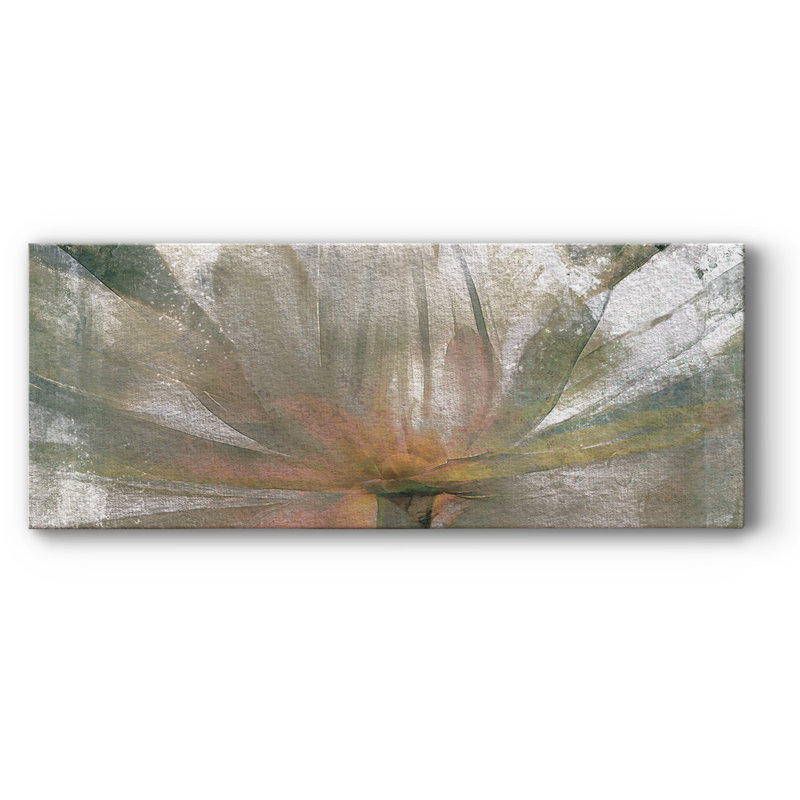 Lis sur toile, H 8 po x l 20 po x P 1,5 po