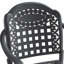 Ensemble de 5 pièces de mobilier de patio en aluminium coulé avec coussins, pour l'extérieur-1359608203
