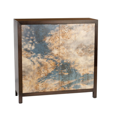 Salon Solid Wood Accent Cabinet