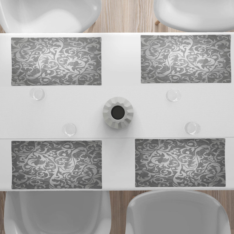 Polyester Abstract Rectangle Placemat