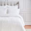 Osteo White Standard Cotton Reversible Quilt