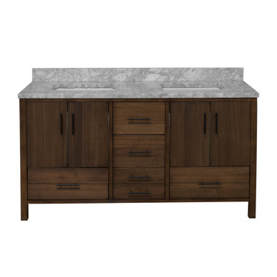Kiara 60'' Double Bathroom Vanity