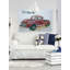 "Red Truck" par Reesa Qualia, reproduction sur toile tendue-20054644