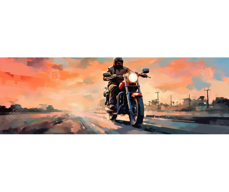 Impression pleine vitesse sur toile