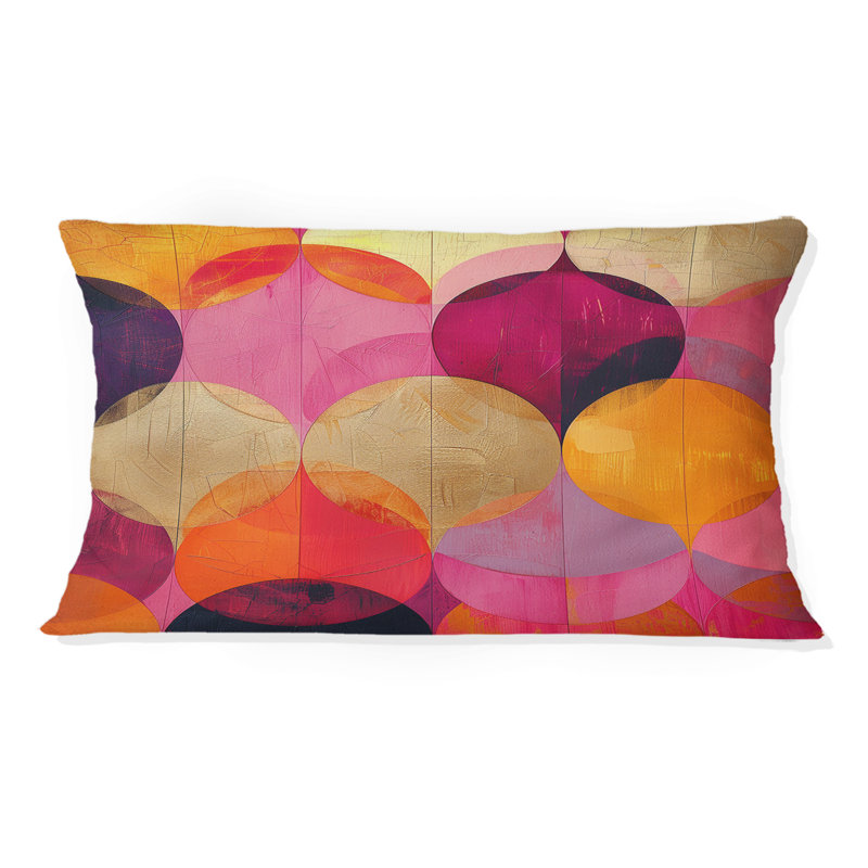 Coussin lombaire rétro Mid-Century