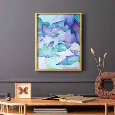 Fallen Leaves Framed Print - Solid Wood