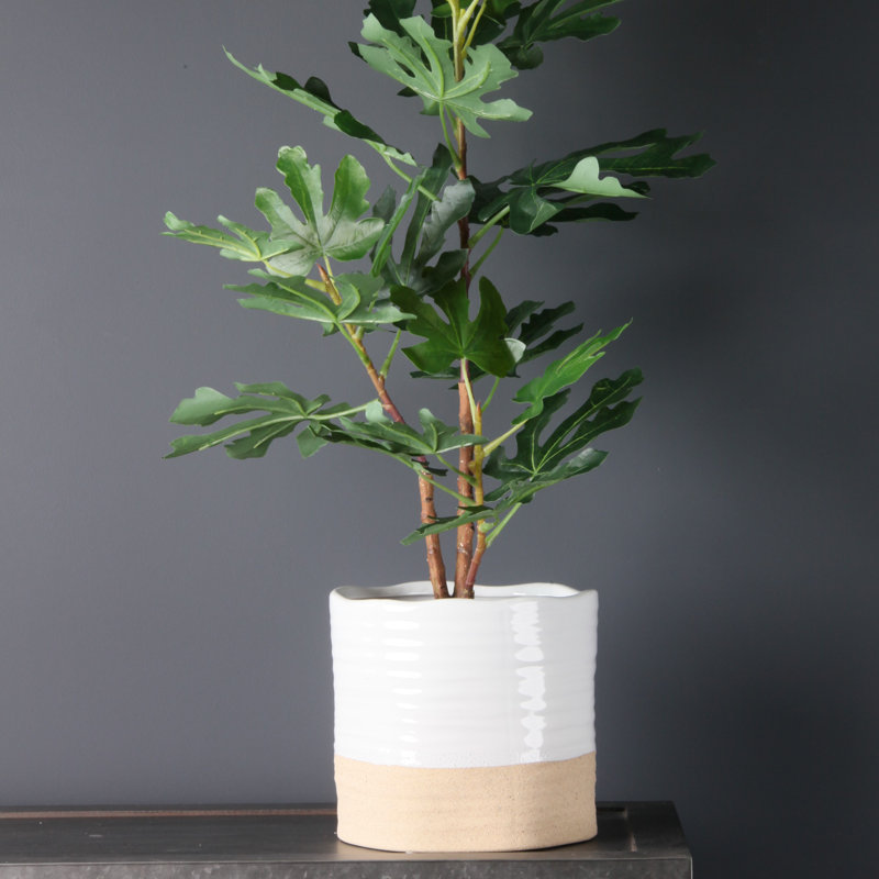 Two Tone Rustic Planter Large