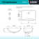 Lexicon Quartz Composite Rectangle Vanity Sink