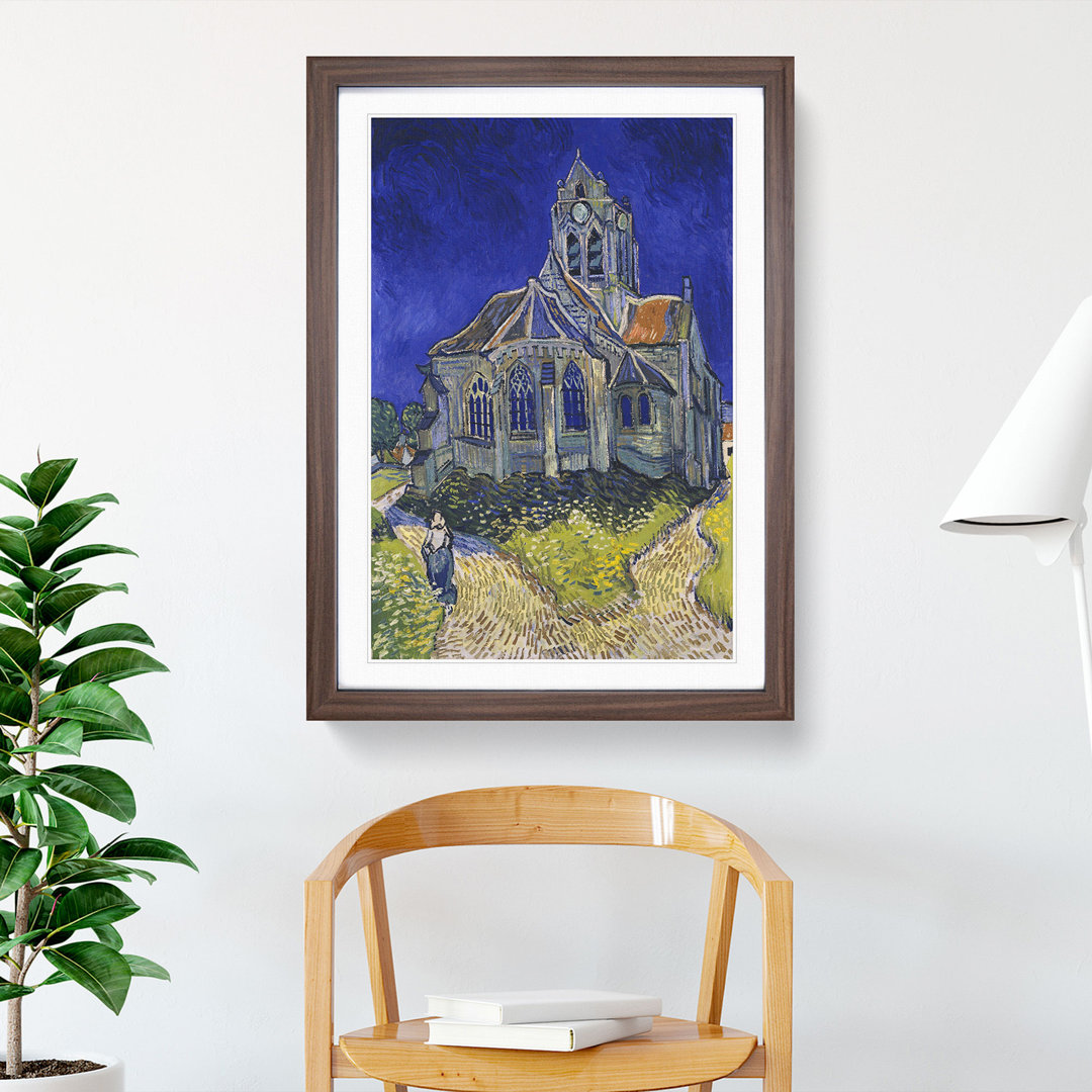 The Church at Auvers-Sur-Oise, View from the Chevet by Vincent Van Gogh - Picture Frame Painting