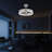 20-Inch Ceiling Fan With Remote Control, Dimming And Reversible DC Motor
