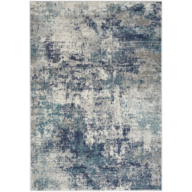 Rensselear Abstract Indoor Rug, Rectangle 8' x 10'