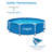 Plastic Round Frame Set Pool H x W x L , with Pump Included-95382651