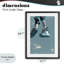 Saut sportif avec espadrilles, reproduction encadrée sous verre, design par Ray Powers-2064410033-2064410039